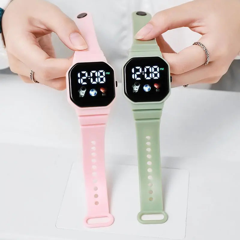 Sportuhr für Damen und Herren – elektronische digitale LED