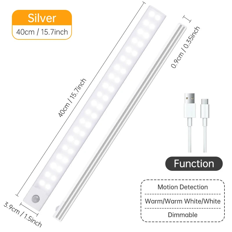 Kabelloses LED-Nachtlicht mit Bewegungsmelder