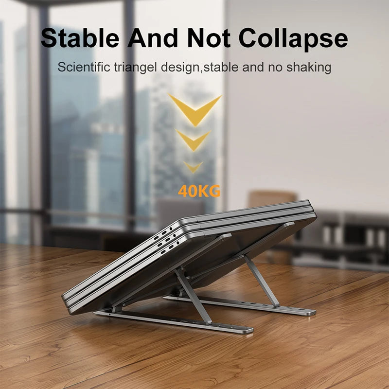 Verstellbarer Laptopständer aus Aluminiumlegierung
