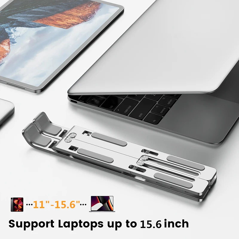 Verstellbarer Laptopständer aus Aluminiumlegierung